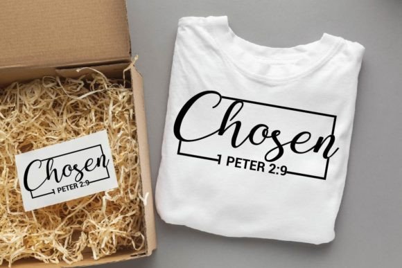 Chosen, Christian Svg Designs: A Bold Typeface for Web Headers
