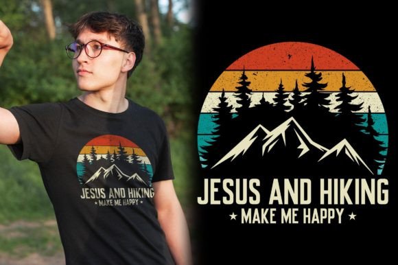 Jesus and Hiking T-Shirt Design: A Versatile Typeface for Campaigns