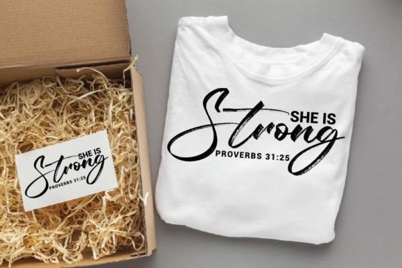 She is Strong: A Christian Typeface for Crafters